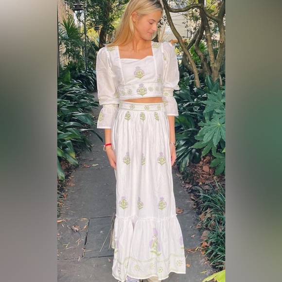 madison mathews Dresses & Skirts - Madison Matthew’s skirt and top duo